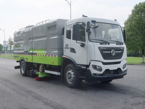 中联牌ZBH5180TXSDFBEVA纯电动洗扫车