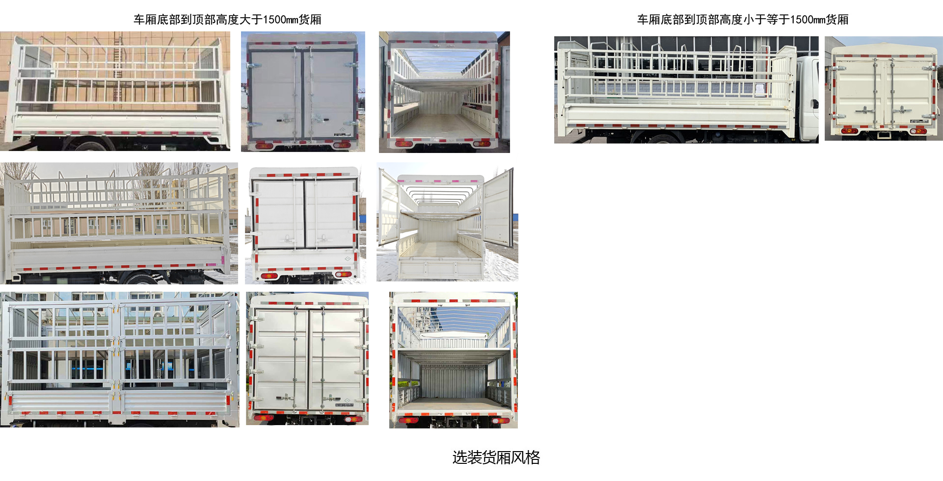 飞碟牌FD5048CCYD66K6-NG1仓栅式运输车公告图片