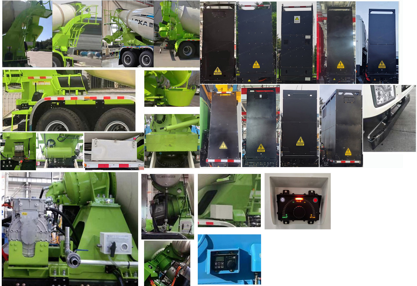 雷薩牌FLX5319GJBEV1A換電式純電動混凝土攪拌運輸車公告圖片