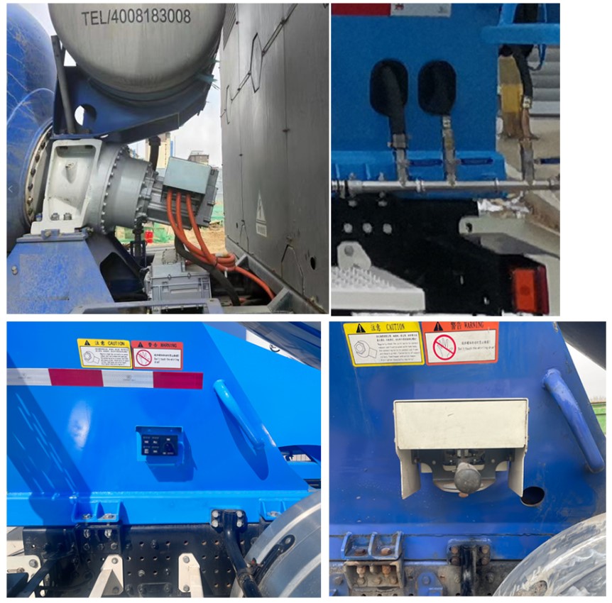 雷薩牌FLX5319GJBEV1A換電式純電動混凝土攪拌運輸車公告圖片