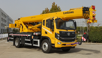 柳工牌CLG5160JQZ12汽车起重机公告图片
