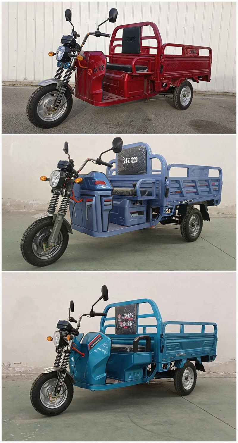 本铃牌BL1200DZH-5电动正三轮摩托车公告图片