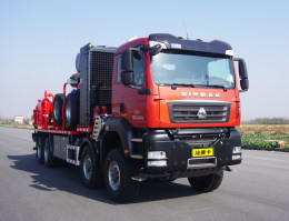 四机牌SJX5321TYL105压裂车