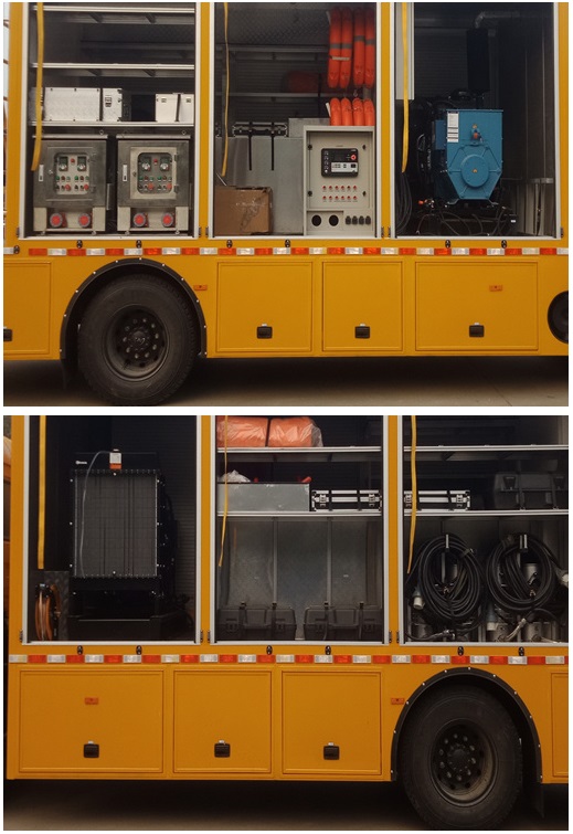 紅宇牌HYZ5120TPSDF大流量排水搶險(xiǎn)車公告圖片