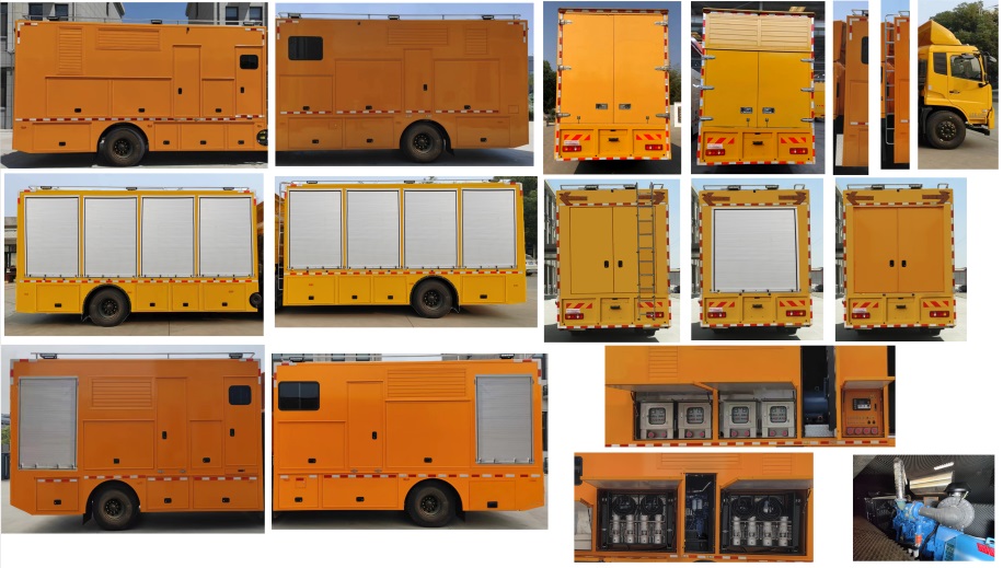 紅宇牌HYZ5120TPSDF大流量排水搶險(xiǎn)車公告圖片