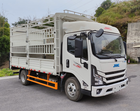 江鈴牌JX5044CCYTG2SHEV插電式增程混合動力倉柵式運(yùn)輸車公告圖片