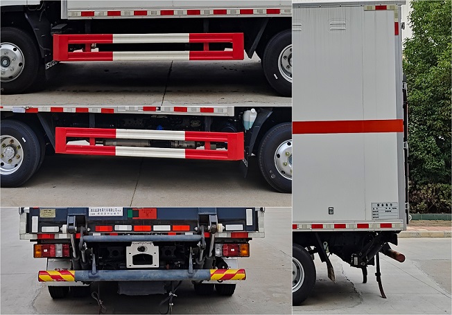 百捷牌QYY5042XQYQL6爆破器材運(yùn)輸車公告圖片