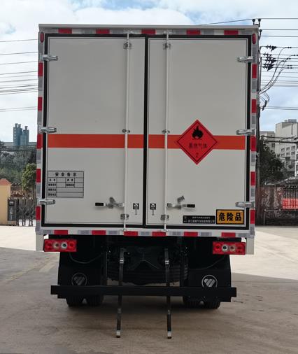 嘉汽牌JTQ5120XRQB6易燃气体厢式运输车公告图片