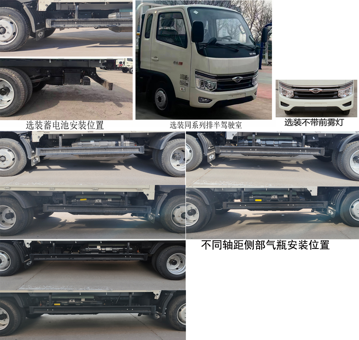 BJ1045VAJC6-20 福田牌129马力单桥CNG4.2米国六载货汽车图片