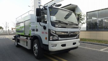 金银湖牌WFA5122GQXEBEV纯电动下水道疏通清洗车