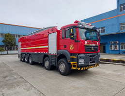 捷达消防牌SJD5500GXFPM280/SDA泡沫消防车