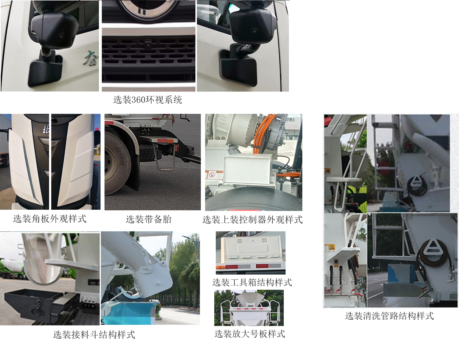 北京牌BJ5311GJBBEV0DP-1纯电动混凝土搅拌运输车公告图片