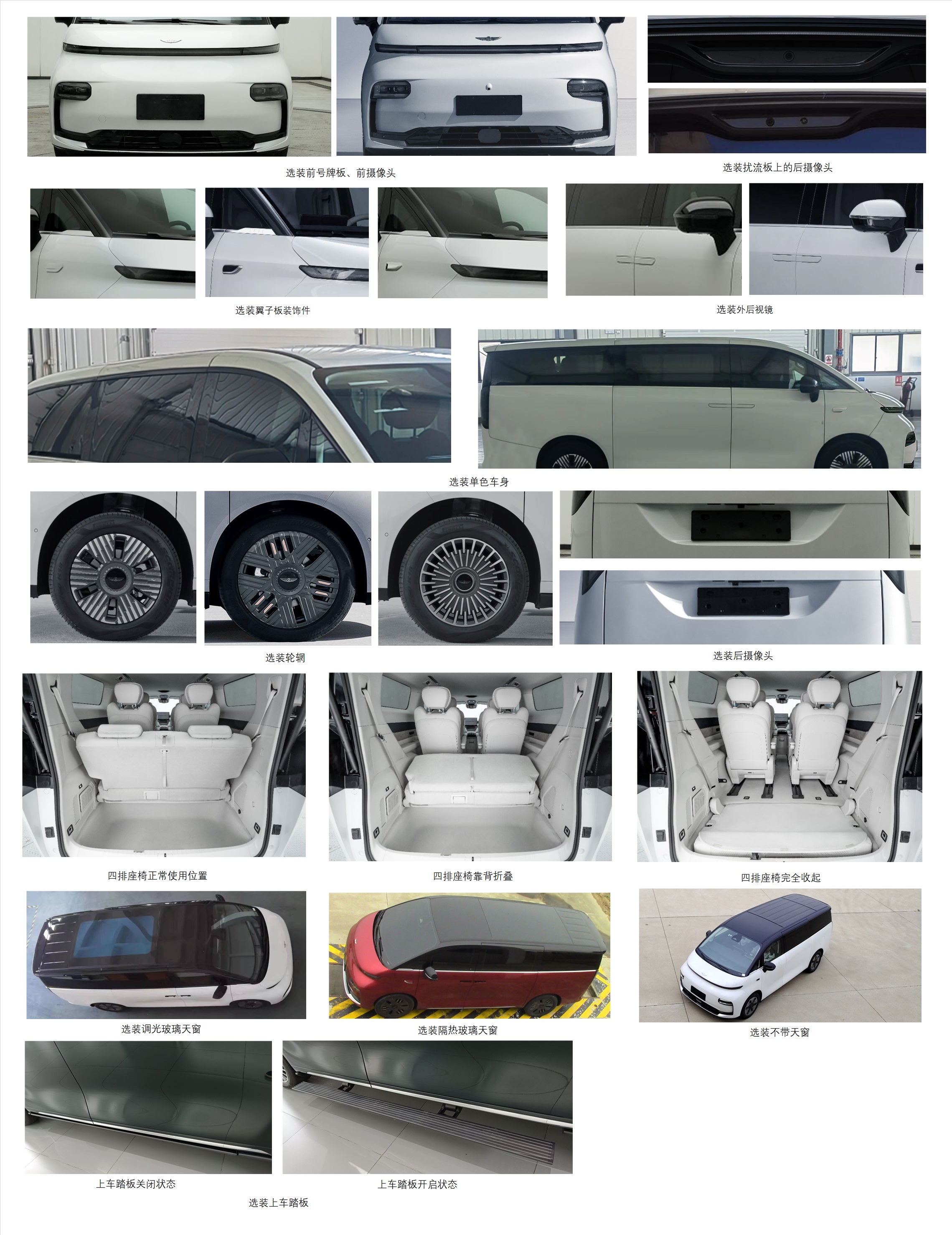 翼真牌MR6535BEV10纯电动多用途乘用车公告图片