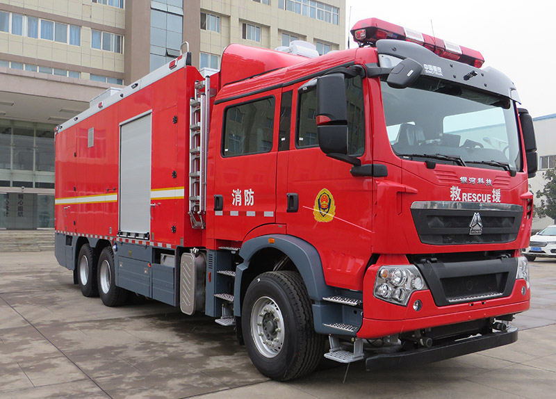 银河牌BX5210TXFHJ60/HT6化学救援消防车图片