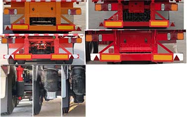 华梁天鸿牌LJN9403CCY仓栅式运输半挂车公告图片