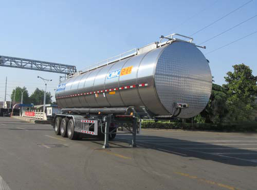 通华牌11.6米32.5吨3轴液态食品运输半挂车(THT9404GYSE)