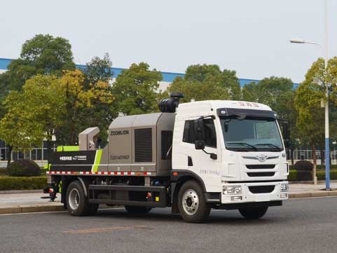 中联牌ZLJ5140THBJF车载式混凝土泵车