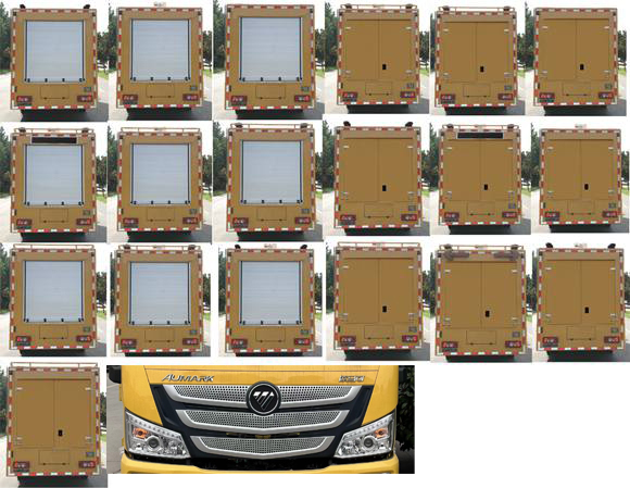 路鑫牌NJJ5081XXH6救險(xiǎn)車公告圖片