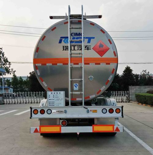 瑞江牌WL9409GRY04铝合金易燃液体罐式运输半挂车公告图片
