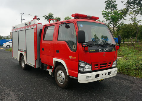 金盛盾牌JDX5070GXFSG20/W6水罐消防车