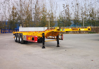 冀南森阳牌13米34.5吨3轴集装箱运输半挂车(HZF9401TJZE)