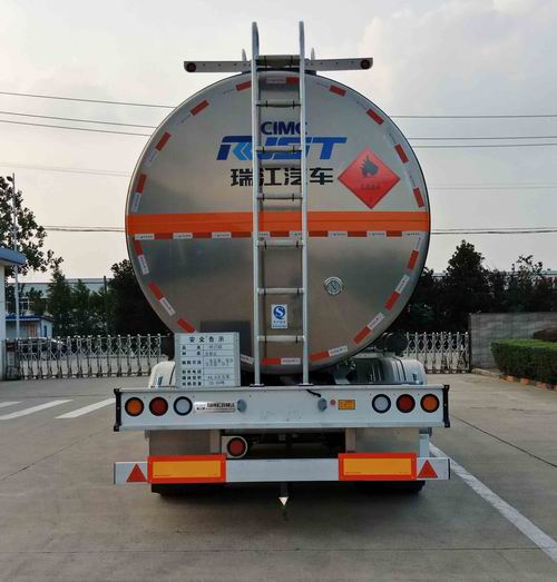 瑞江牌WL9402GRYD44Y铝合金易燃液体罐式运输半挂车公告图片