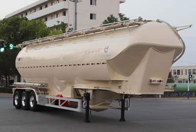 开乐牌13米32.6吨3轴低密度粉粒物料运输半挂车(AKL9406GFL5)