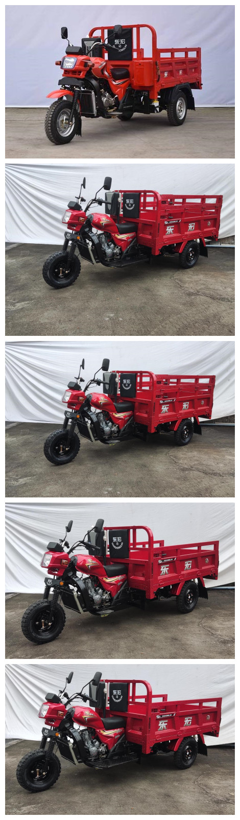 东宏麟牌DHL150ZH-10A正三轮摩托车公告图片