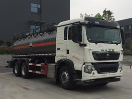 程力牌CL5260GFWZ6腐蚀性物品罐式运输车