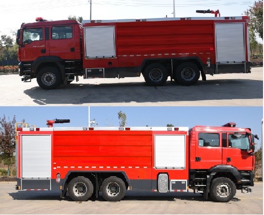 新東日牌YZR5310GXFPM150/G6泡沫消防車公告圖片