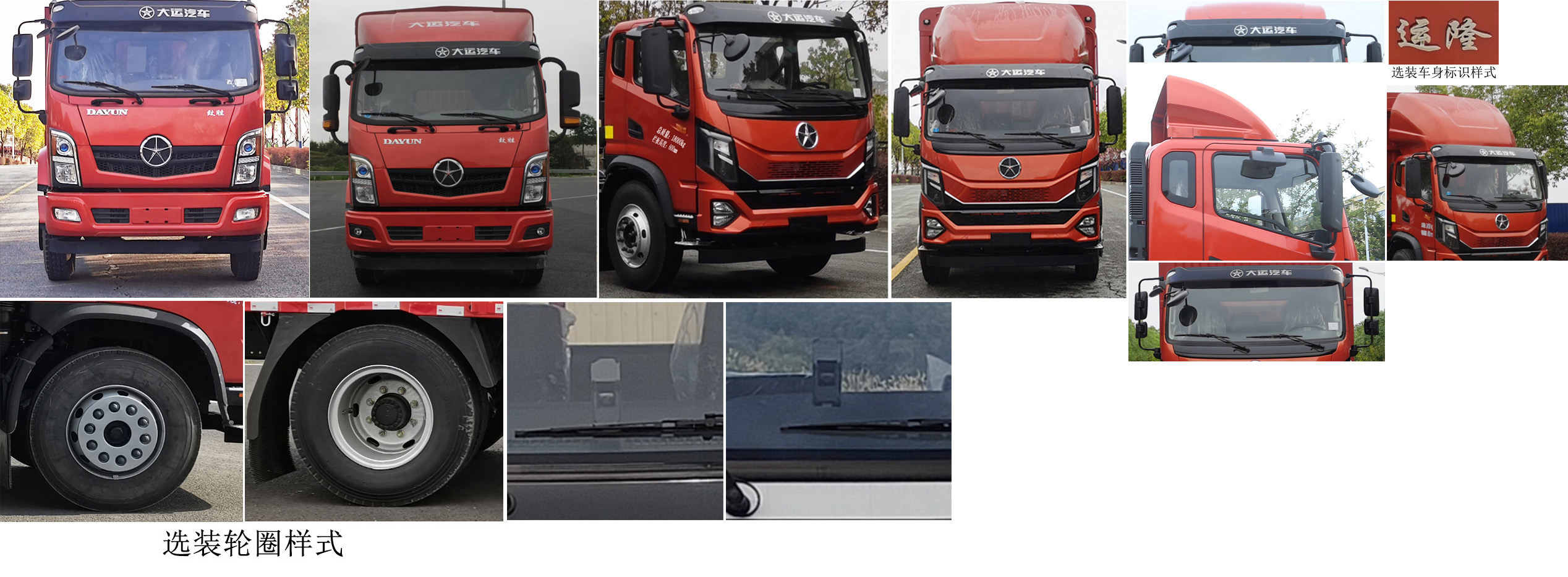 大運(yùn)牌DYQ5188CCYD6AC倉柵式運(yùn)輸車公告圖片