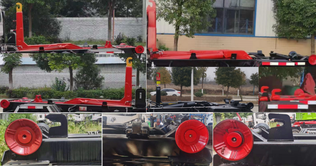 炎帝牌SZD5070ZXXQ6車(chē)廂可卸式垃圾車(chē)公告圖片