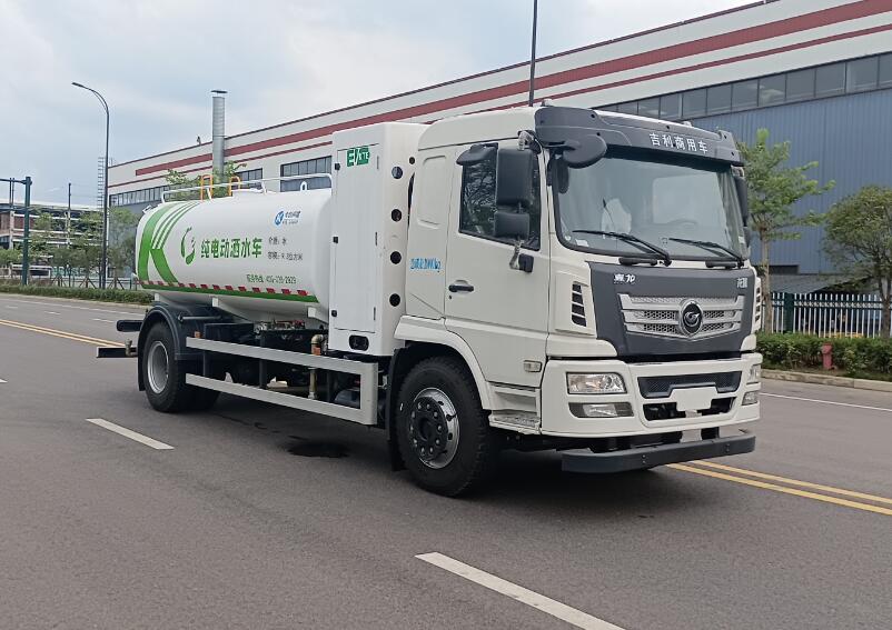 今创嘉蓝牌KTE5180GSSDEV纯电动洒水车