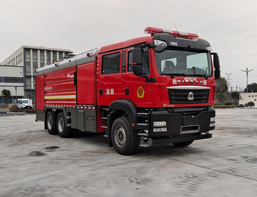 雷沃协力牌LWX5290GXFPM120泡沫消防车