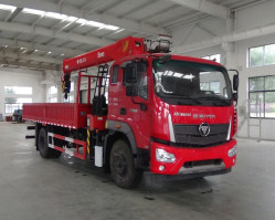 程力威牌CLW5180JSQBSZ随车起重运输车