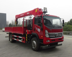 程力威牌CLW5182JSQA6SZ随车起重运输车