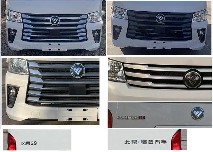 福田牌BJ5039XQC-K2囚車公告圖片