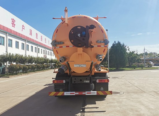 綠葉牌JYJ5317GQWF清洗吸污車公告圖片