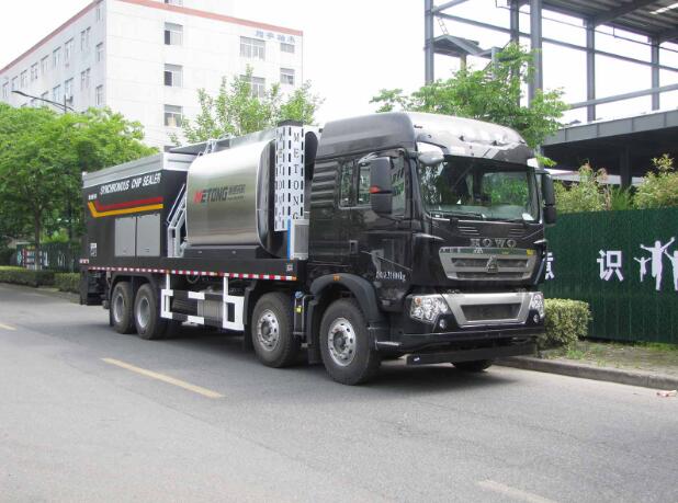 浙通牌LMT5318TFCT瀝青碎石同步封層車公告圖片