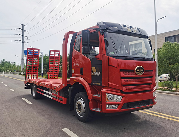 解放牌CA5180TPBP62K1L2E6Z平板運(yùn)輸車公告圖片