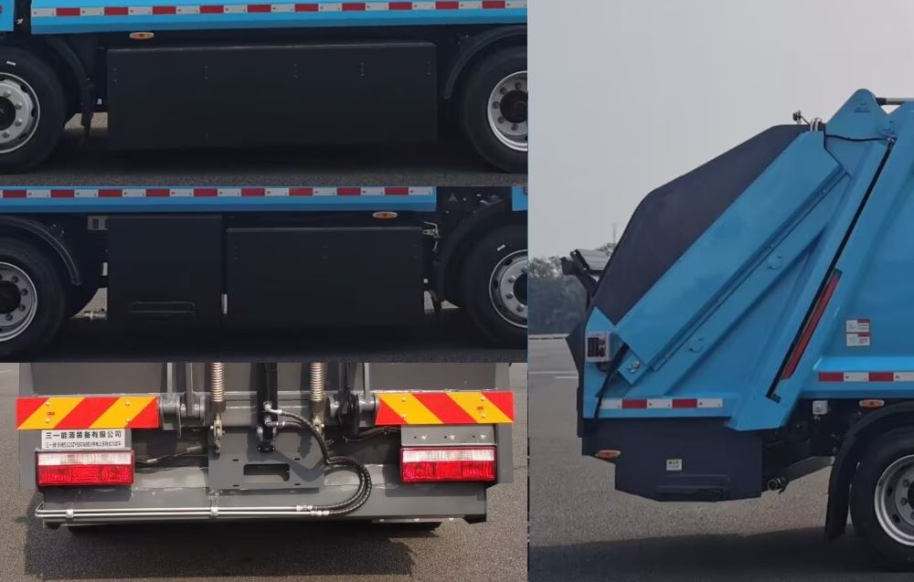 三一牌SYR5120ZYSSYABEV純電動壓縮式垃圾車公告圖片