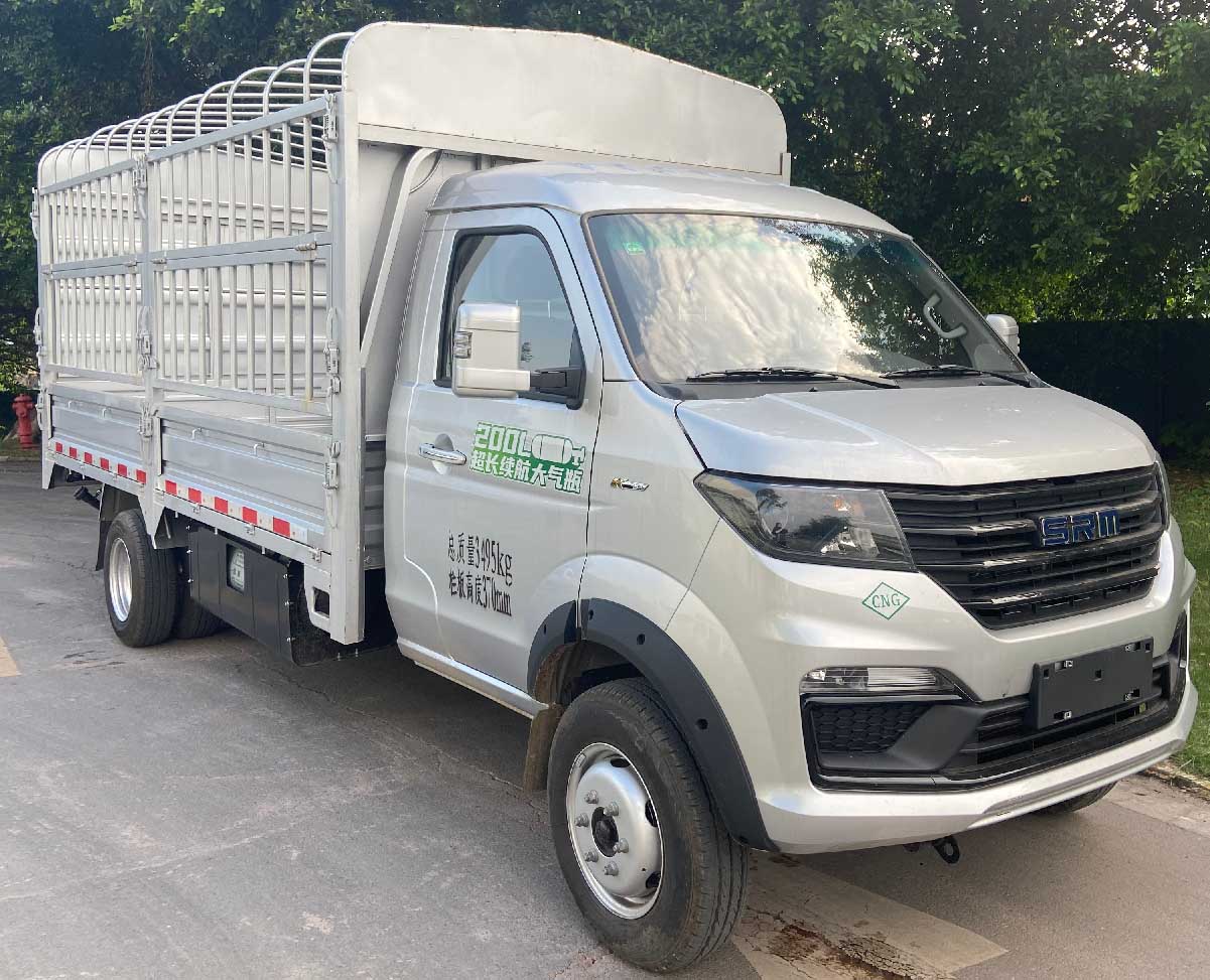 鑫源牌JKC5034CCYD6X2CNG倉(cāng)柵式運(yùn)輸車公告圖片