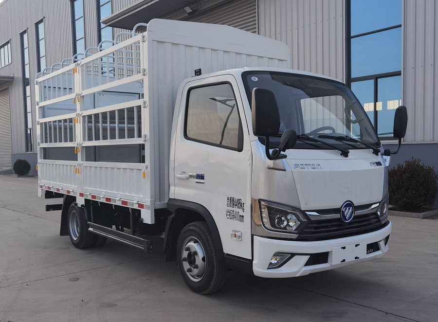 福田牌BJ5044CCYEV2纯电动仓栅式运输车公告图片