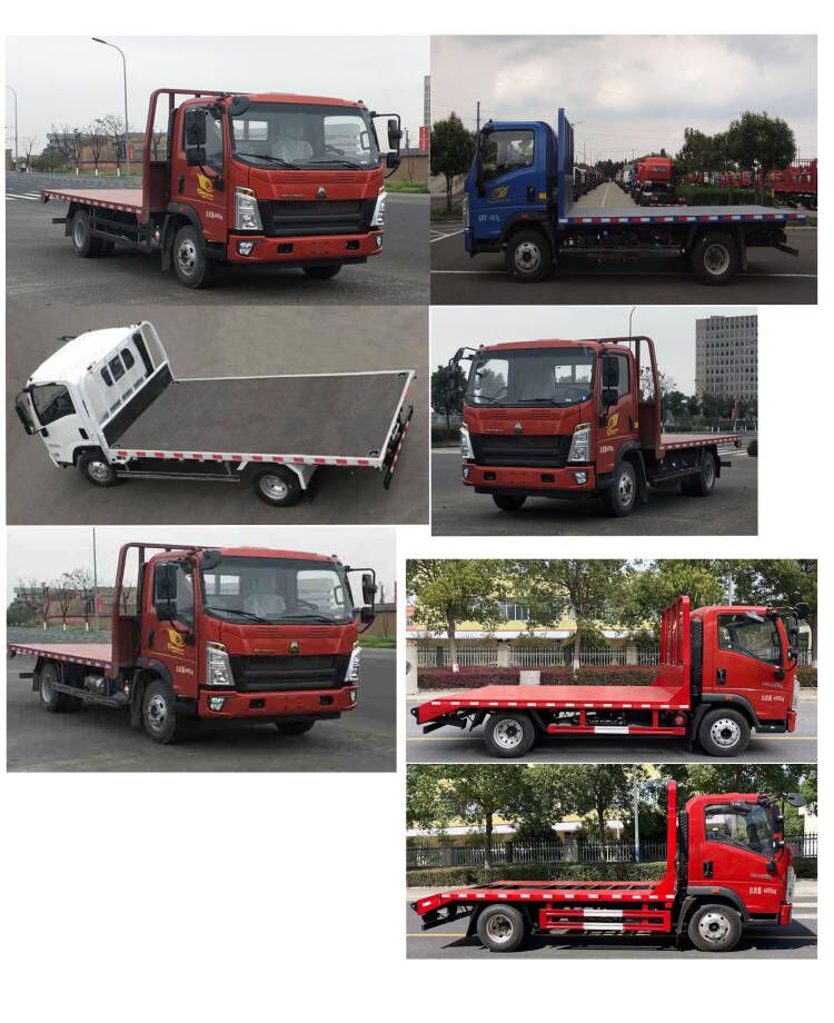 豪沃牌ZZ5047TPBH3315F145B平板運輸車公告圖片