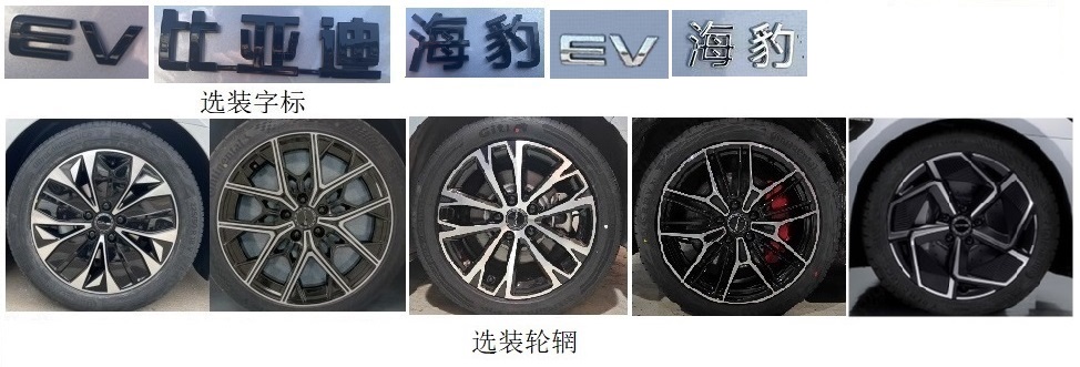 比亚迪牌BYD7006BEVA6纯电动轿车公告图片