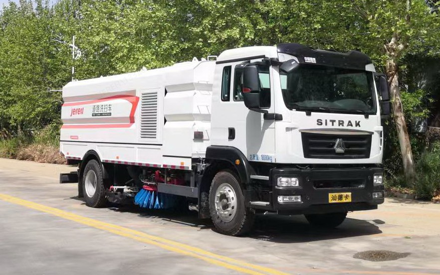 杰瑞牌JR5180TXSZZE6洗扫车