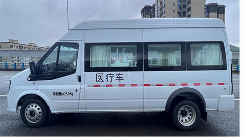中壹迪牌DKV5040XYLJX6B医疗车公告图片