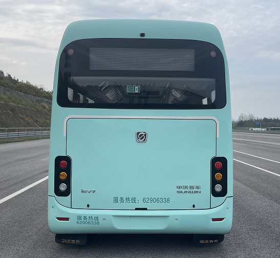 申沃牌SWB6710EV02G纯电动低入口城市客车公告图片