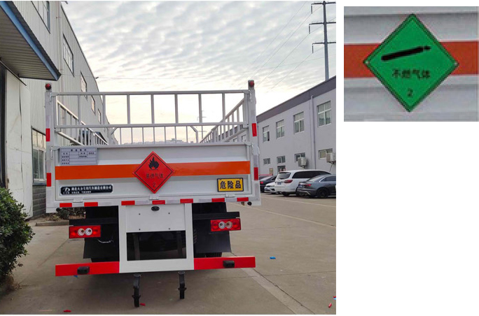 大力牌DLQ5128TQPBJ6氣瓶運輸車公告圖片