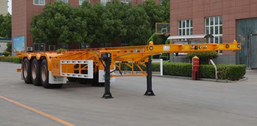 天骏德锦牌12.4米34.2吨3轴集装箱运输半挂车(TJV9400TJZE)